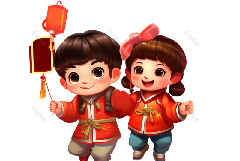 祥云图片,卡通元素,春节PNG,插画免抠素材